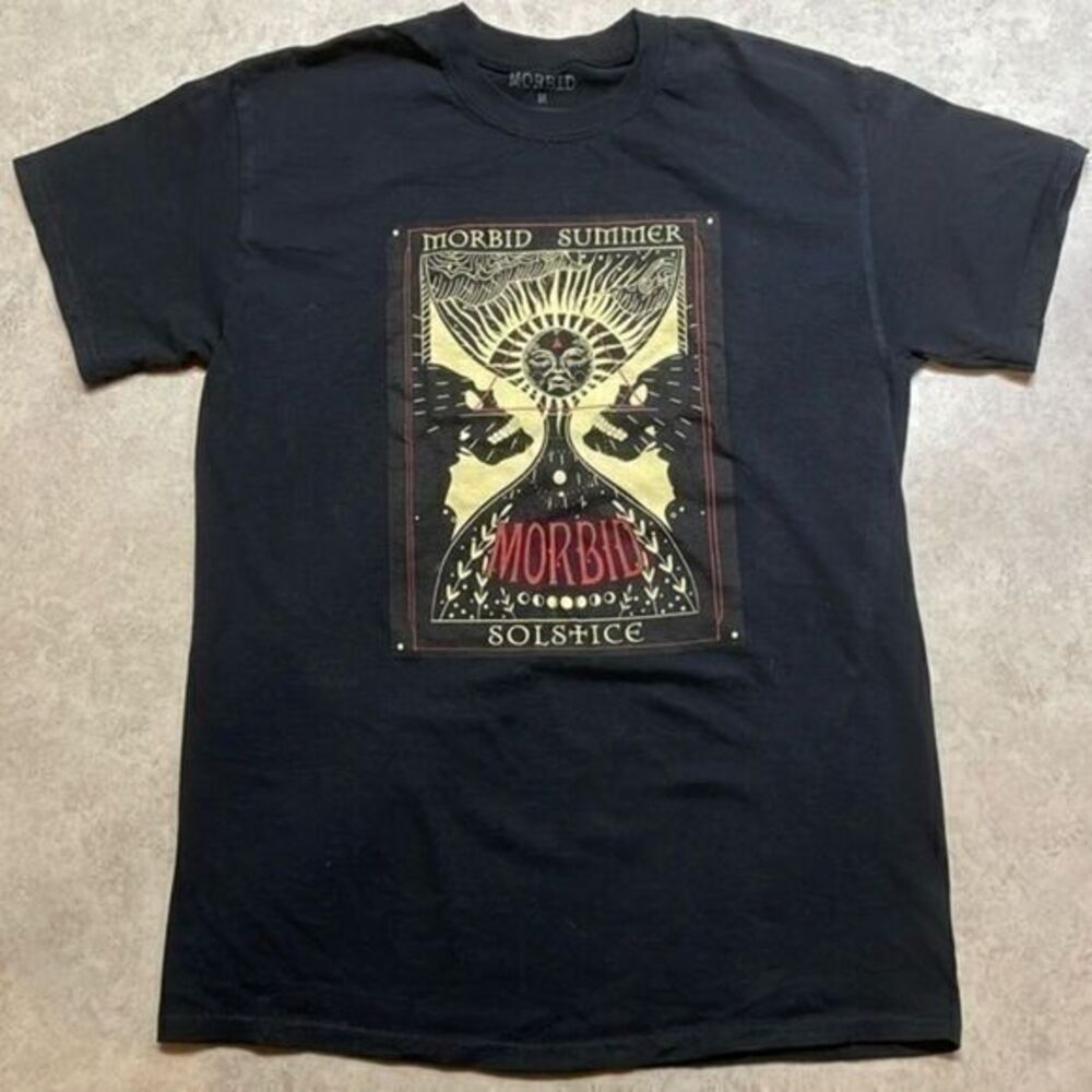 Morbid Goth unisex black short sleeve t-shirt. Size S.
